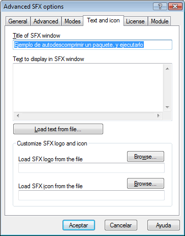 SFX con WinRAR