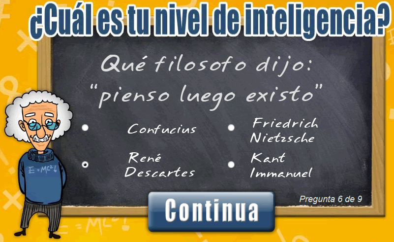 ¿Cuál es tu nivel de inteligencia?