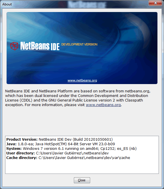 Java 8, Eclipse 4.2 y Netbeans 7.1