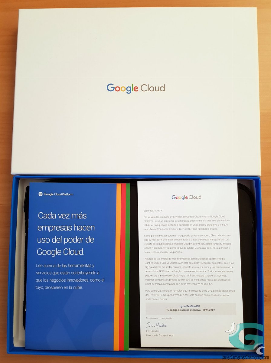 Google Cloud regala un Chromebook