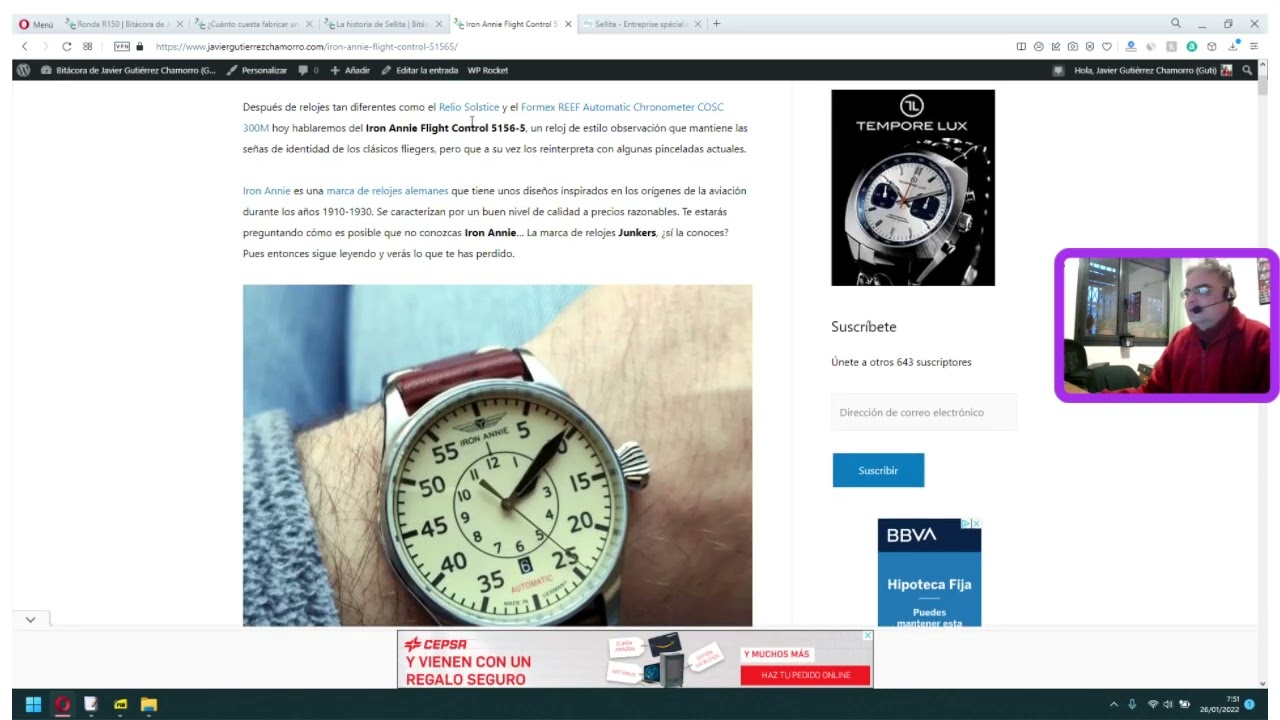 YouTube video player