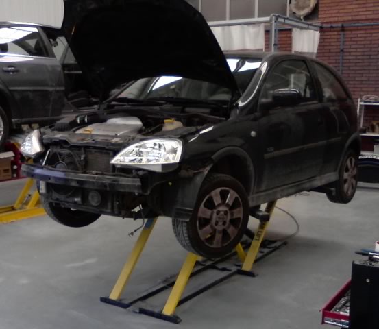Las tripas del Corsa