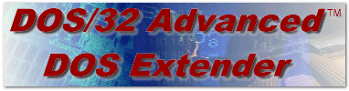 DOS/32 Advanced DOS Extender
