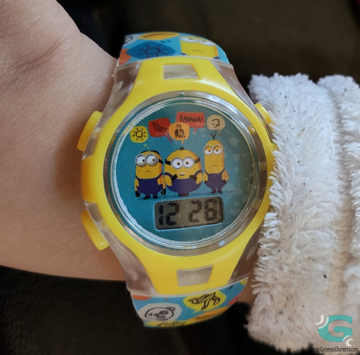 RELOJ DE PULSERA INFANTIL VELCRO F.C. BARCELONA