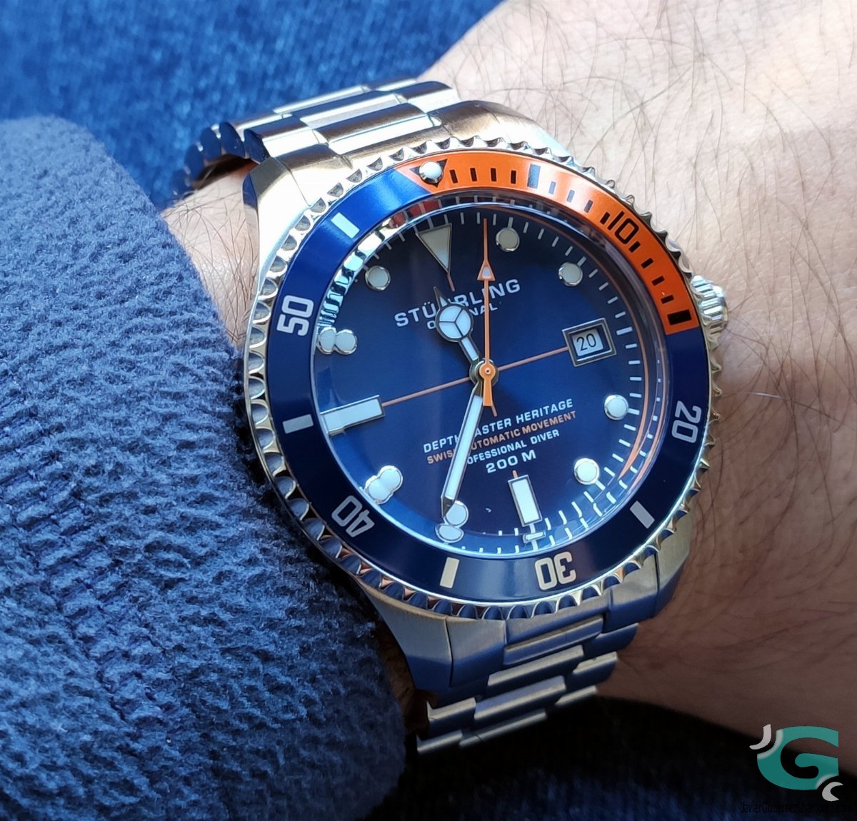 St hrling Original Aquadiver Swiss Automatic Depthmaster Heritage