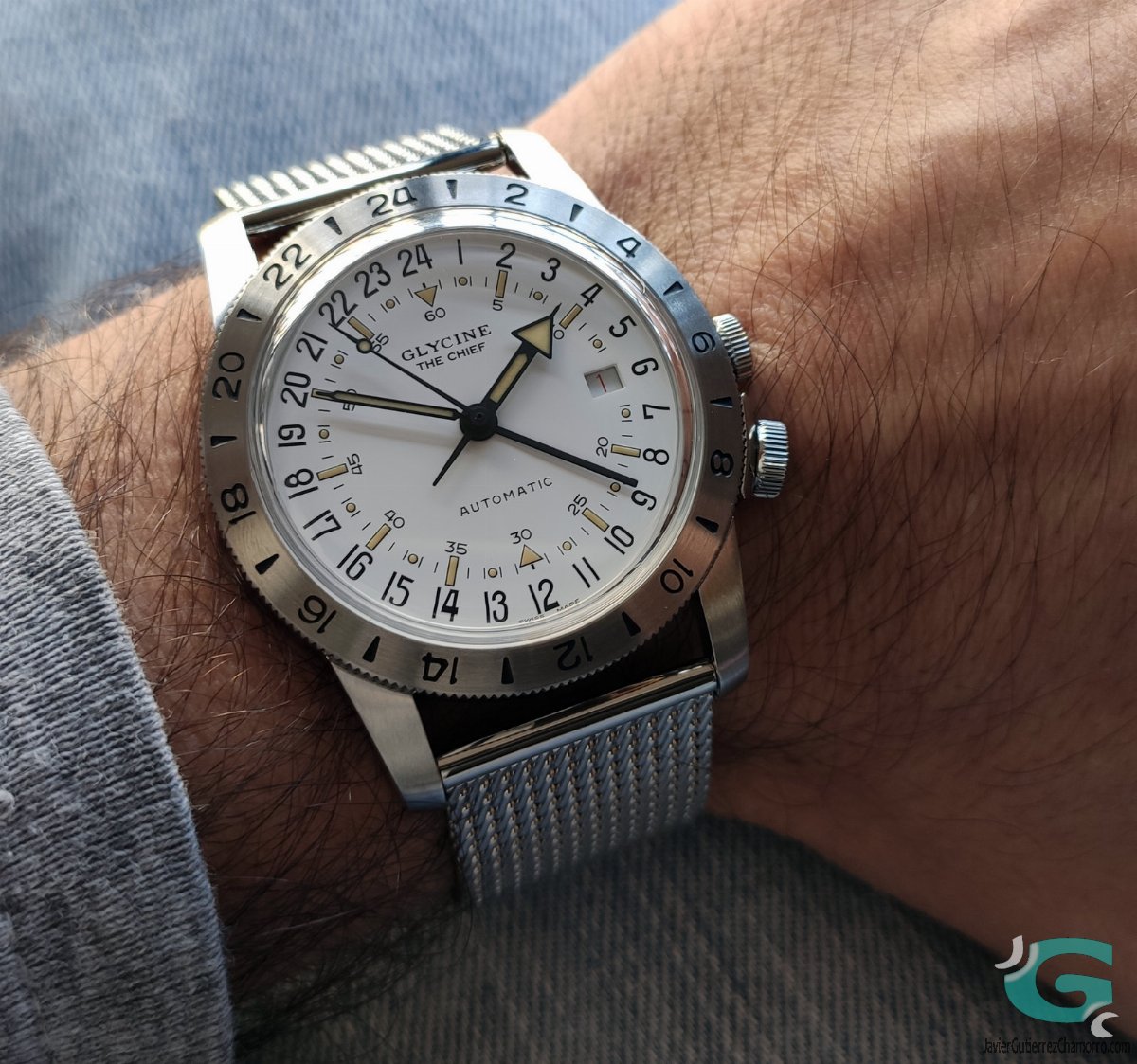 Glycine airman vintage the chief top